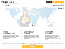 Tablet Screenshot of perfekt-ar.pl